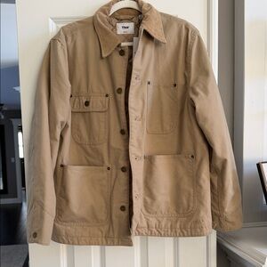 Aritzia Beige Utility Field Jacket